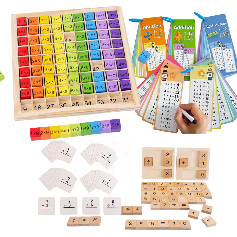 Educational Maths Subscription. Montessori Maths Multiplication Projects and Materials